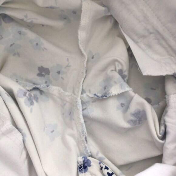 GAP Khakis crop ankle pants slim city white and blue liberty floral chino Pixi 8 - Picture 5 of 14